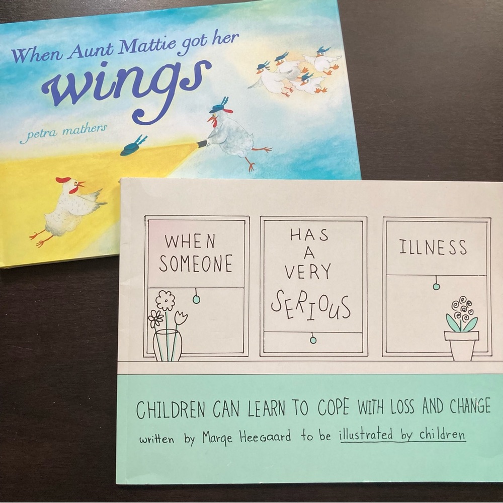 2 child’s coping books 😢